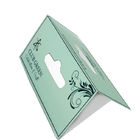 Etiquetas de empaquetado del papel de tarjeta de jefe de la tarjeta de encargo de la ampolla reciclable de la impresión