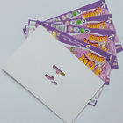 Etiquetas de empaquetado del papel de tarjeta de jefe de la tarjeta de encargo de la ampolla reciclable de la impresión