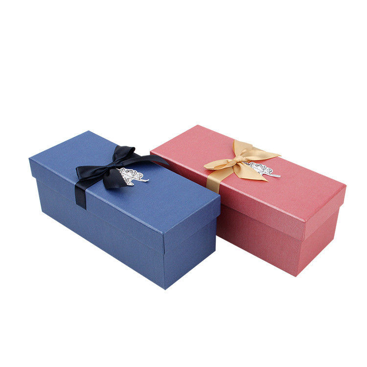 Cajas de regalo de empaquetado de la presentación del regalo de la caja de cartón de la joyería con las tapas